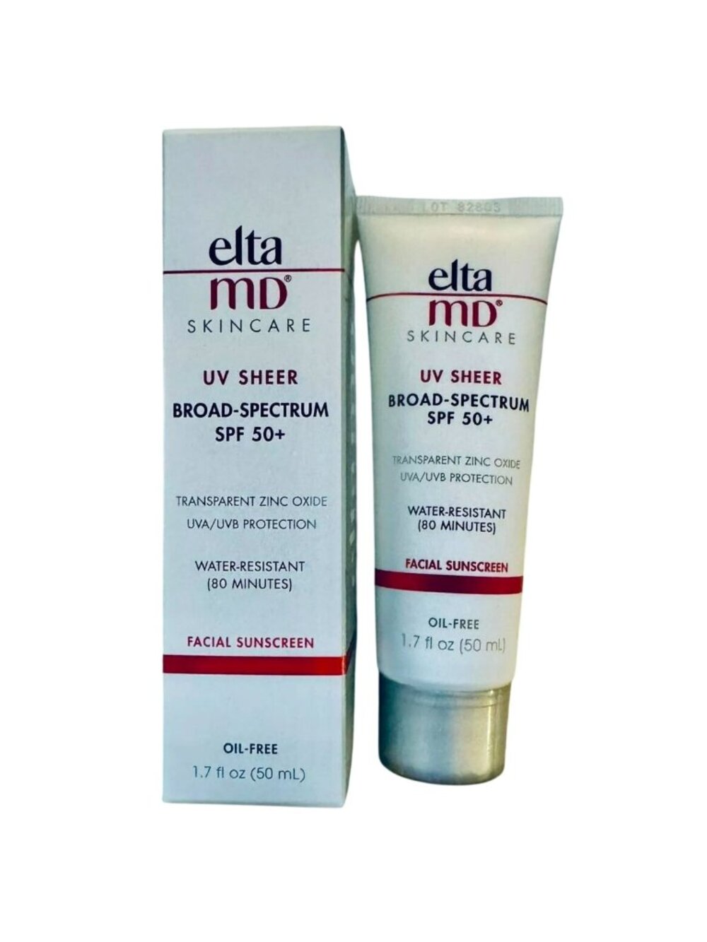 EltaMD UV Sheer Broad-Spectrum SPF 50+ Facial Sunscreen Elta MD 1.7oz/50mL